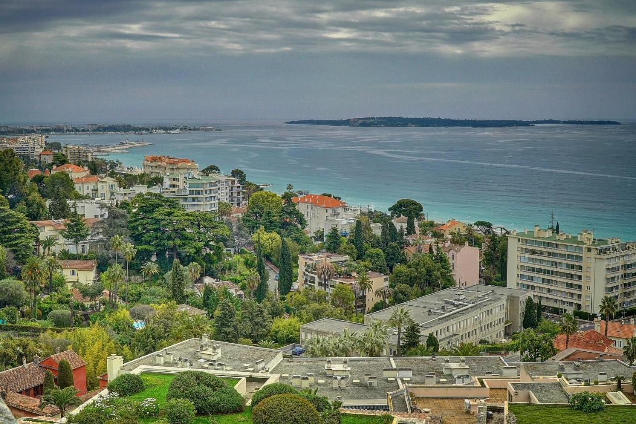 Immogroom - 3 Rooms Sea View - Swimming Pool - Terrace - Parking Cannes Luaran gambar
