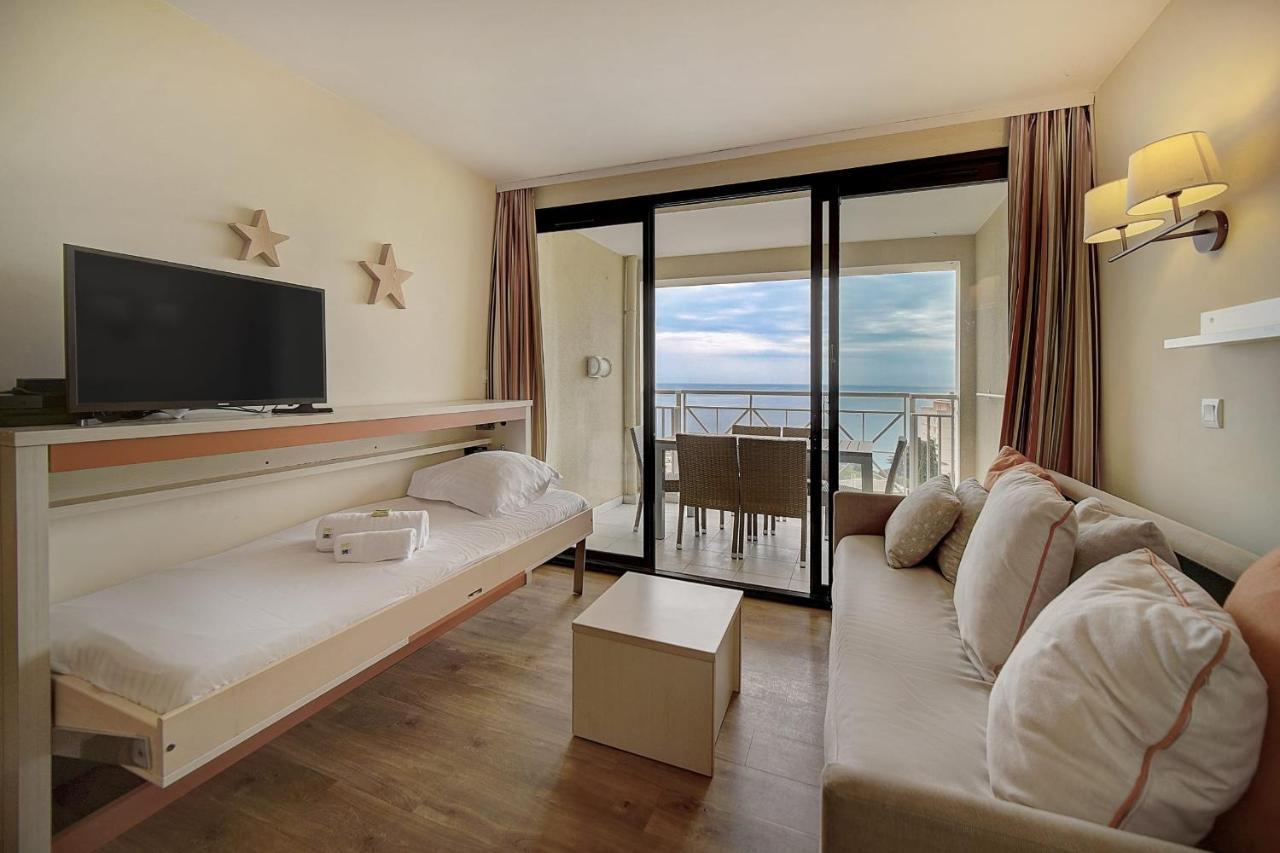 Immogroom - 3 Rooms Sea View - Swimming Pool - Terrace - Parking Cannes Luaran gambar
