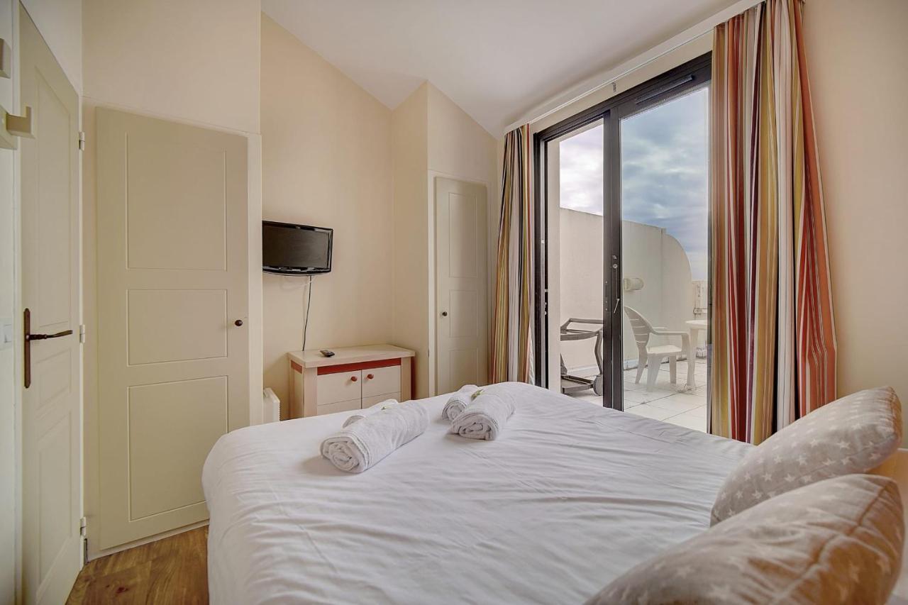 Immogroom - 3 Rooms Sea View - Swimming Pool - Terrace - Parking Cannes Luaran gambar